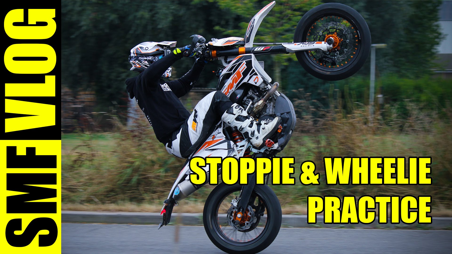 Tuto wheeling et stoppie en supermot [VOSTFR] - France Stunt Media