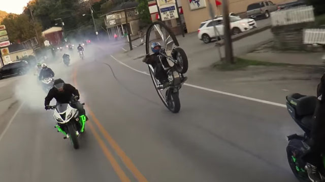 Freeride STREET BIKE FREESTYLE