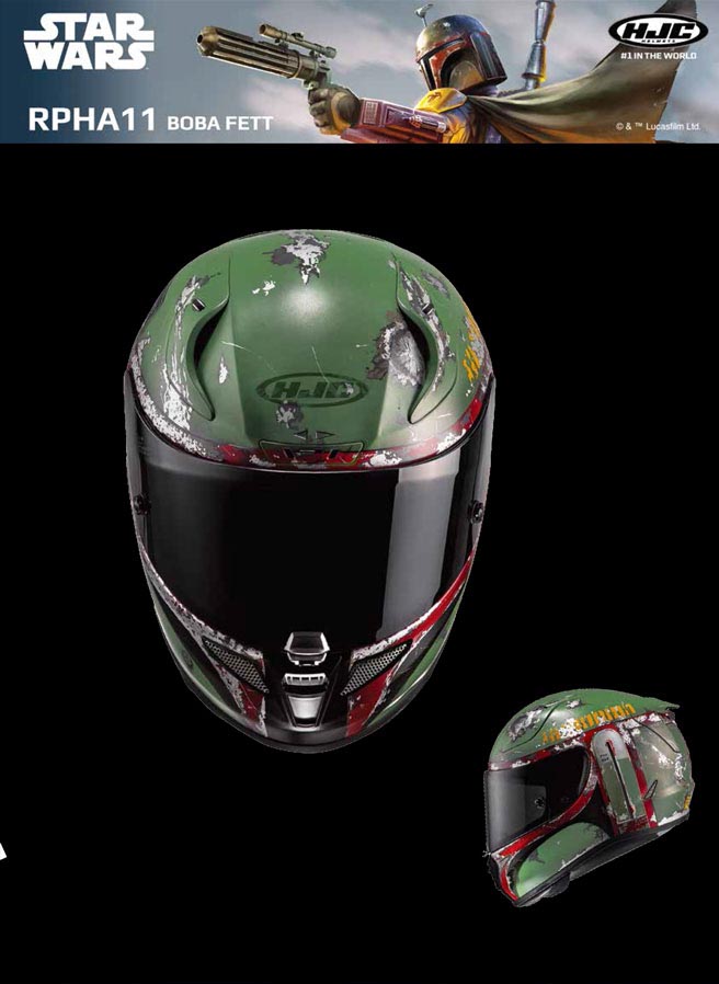 Les casques moto HJC Starwars arrivent 