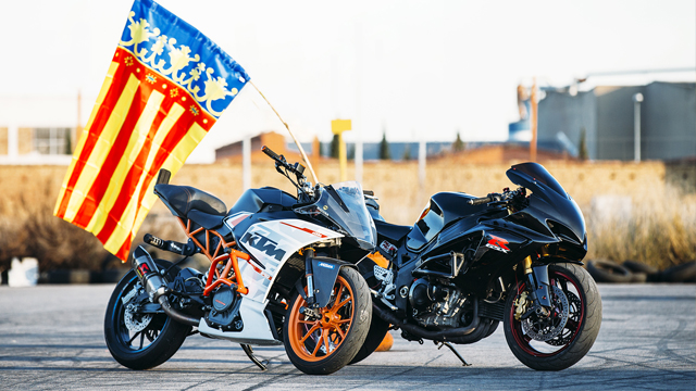 KTM RC 390 vs GSX-R 1000